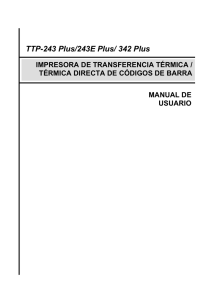 TTP-243 Plus/243E Plus/ 342 Plus