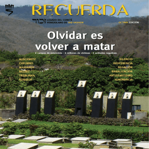 Octava Edición Revista Recuerda 2011
