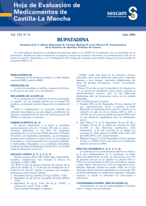 Rupatadina - Servicio de Salud de Castilla