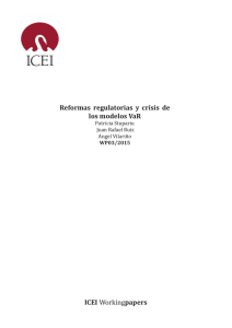 Reformas regulatorias y crisis de los modelos VaR ICEI