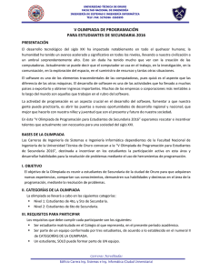 BASES DEL CONCURSO - Universidad Técnica de Oruro