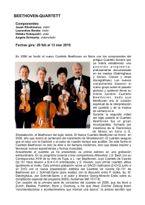 18 Beethoven Quartett - bonitz music network
