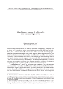 Refundiciones y procesos de colaboración en el teatro del Siglo de