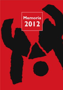 Memoria 2012 - Fundación César Manrique