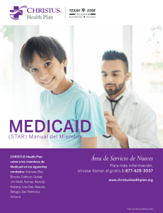 medicaid - Christus Health Plan