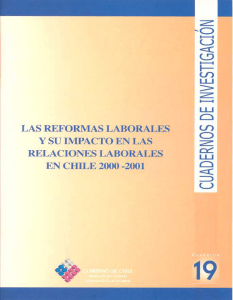 Y SU IMPACTO EN LAS RELACIONES LáBORALES EN CHILE