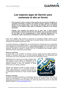 Las mejores apps de Garmin para comenzar el año en forma