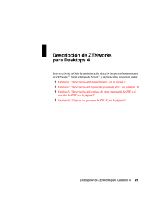 I Descripción de ZENworks para Desktops 4