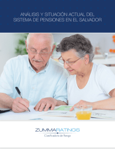 Sistema de Pensiones en El Salvador