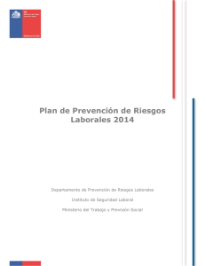 Plan de Prevención de Riesgos Laborales 2014