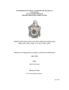 INDEXADOR SEMANTICO DE DOCUMENTOS DIGITALES (PDF