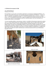 A 4 meses del terremoto de Chile