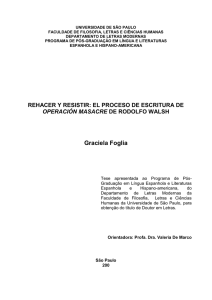 Graciela Foglia - Biblioteca Digital de Teses e Dissertações da USP