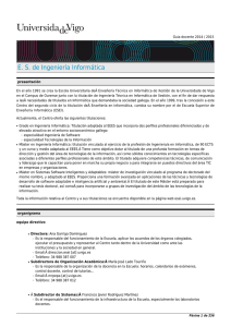 ES de Ingeniería Informática - Secretaría virtual