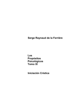 iniciación crística - Serge Raynaud de la Ferriere