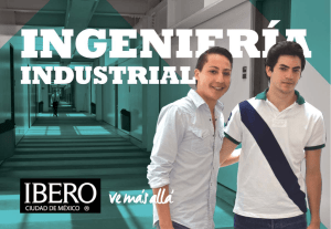 ingeniera industrial - Universidad Iberoamericana