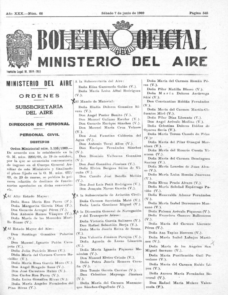 ministerio del aire Biblioteca Virtual de Defensa