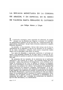 4. La regalía monetaria en la Corona de Aragón, y en especial en el