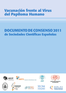 Vacuna VPH Consenso SSCC 2011