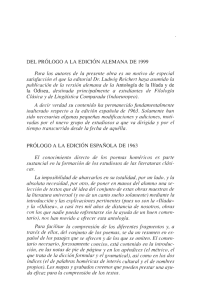 DEL PRÒLOGO A LA EDICIÓN ALEMANA DE 1999