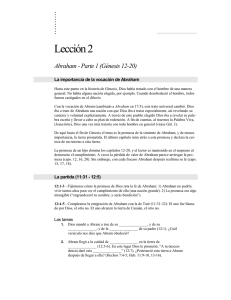 Lección 2 - Bible Study Guides