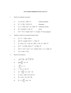 (ecuaciones diferenciales guia n°2)