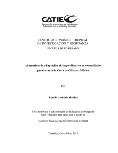 centro agronómico tropical de investigación y