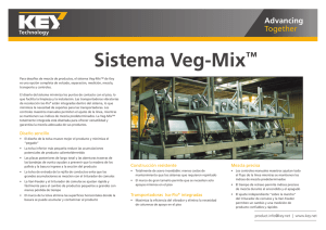 Sistema Veg-Mix - Key Technology