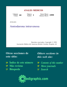 Amiodarona intravenosa