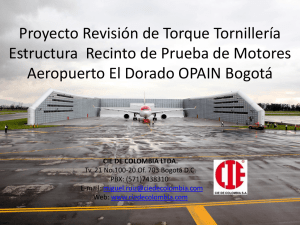 Proyecto Revision de Torque Tornilleria Estructura