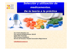 taller selección medicamentos saca 2011