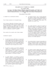 Reglamento (CE) no 278/2009 de la Comisión, de 6 de abril de