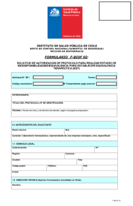 formulario f-biof 02 - Instituto de Salud Pública de Chile