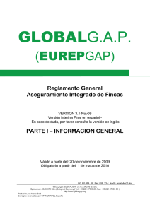 GlobalGap - Nova Ambiental Agricola