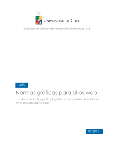 Normas gráficas para sitios web