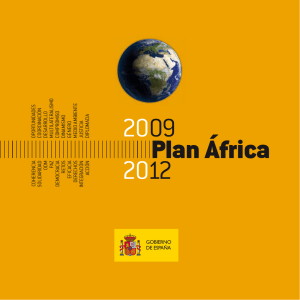 Plan África 2009 2012