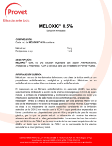 meloxic® 0.5% - Laboratorios Provet