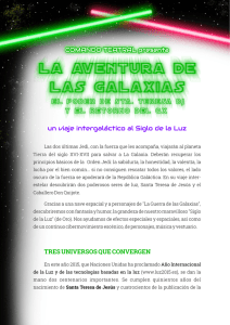 Dossier La Aventura de las Galaxias (Comando Teatral).cdr