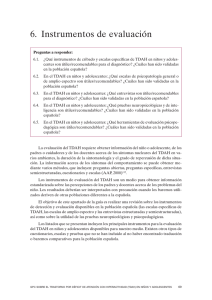 6. Instrumentos de evaluación