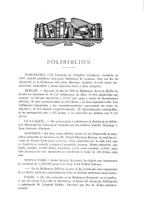 Revista de la Biblioteca Nacional "José Martí" - 1909