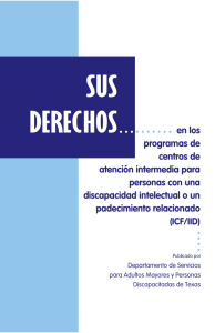 Sus derechos en los programas de ICF/IID