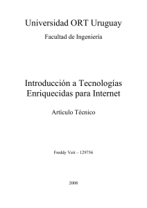 Introducción a Tecnologías Enriquecidas para Internet