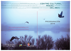 Descargar PDF - Centro Cultural Miguel Delibes