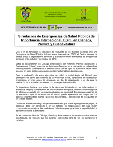 boletin 30.simulacro espii - Ministerio de Salud y Protección Social