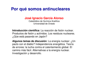 Por qué somos antinucleares