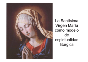 María como modelo de espiritualidad litúrgica