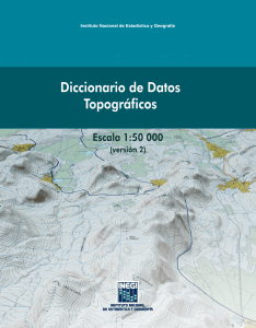 Diccionario de Datos Topográficos esc. 1:50 000 (versión 2)