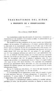 traumatismos del riñon - Revista Argentina de Urología