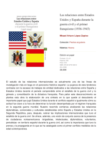 Las relaciones entre Estados Unidos y España durante la guerra