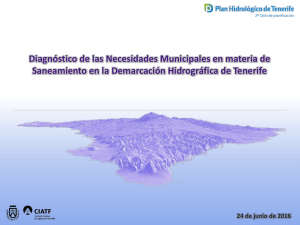 Diapositiva 1 - Consejo Insular de Aguas de Tenerife